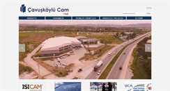 Desktop Screenshot of cavuskoylucam.com.tr