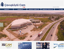 Tablet Screenshot of cavuskoylucam.com.tr